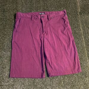 Hurley Men's Purple and Pink Shorts